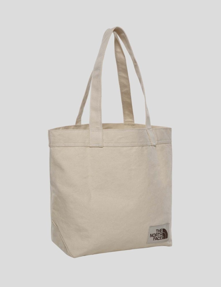 Vários THE NORTH FACE cotton tote tnf white half dome pride print
